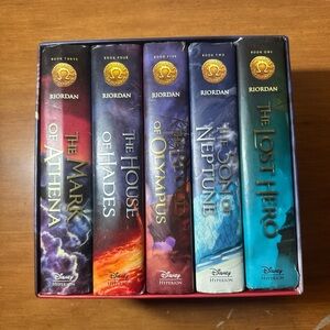 the heroes of olympus book series hardcover rick riordan, can buy separately